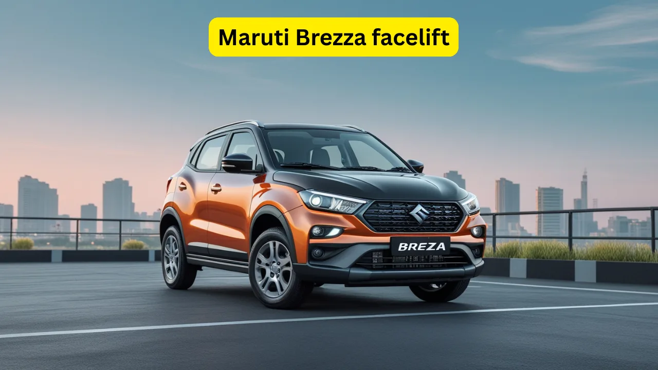 Maruti Brezza facelift