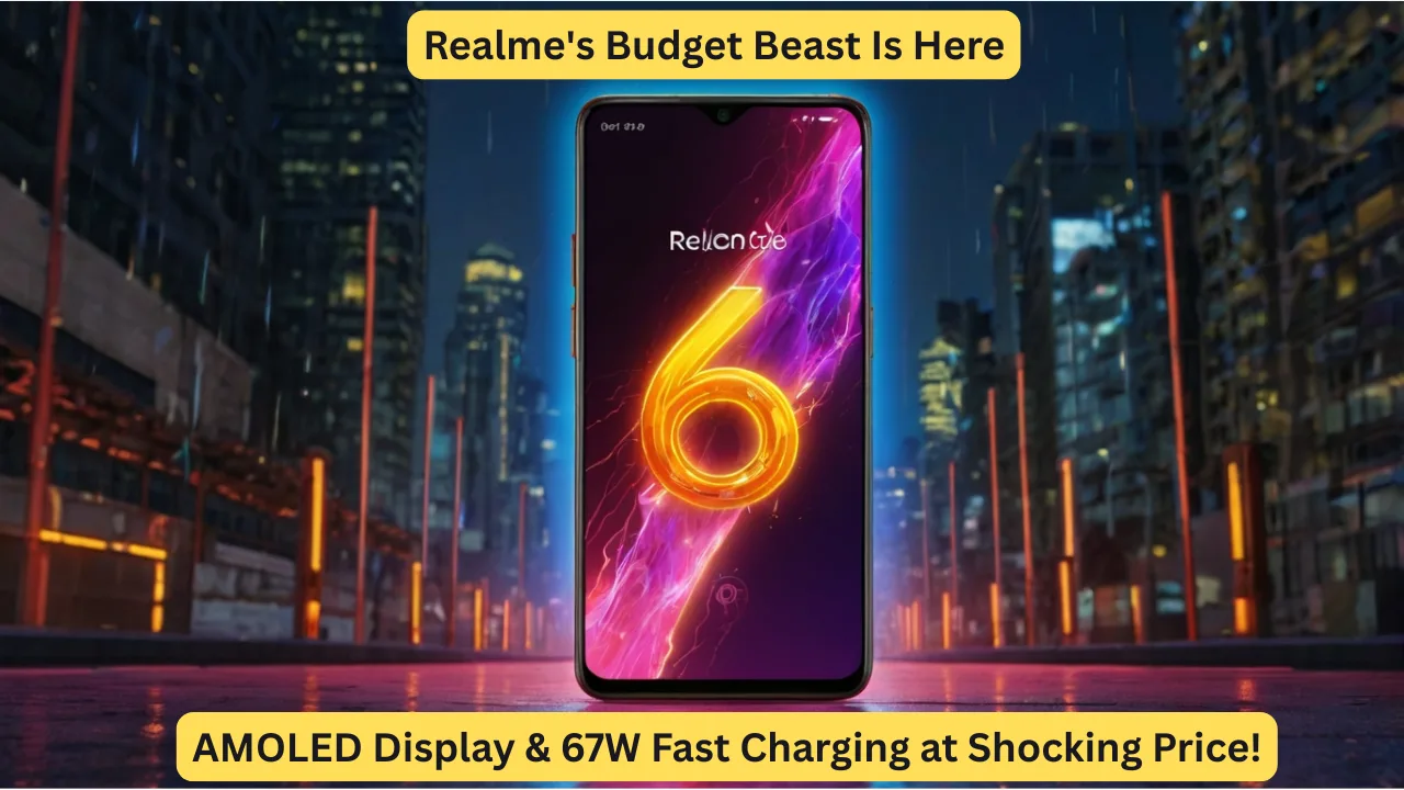 Realme's Budget Beast Is Here: 64MP AI Camera, AMOLED Display & 67W Fast Charging at Shocking Price!